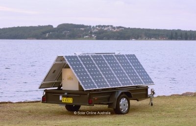 solar trailer systems power transportable advantages features